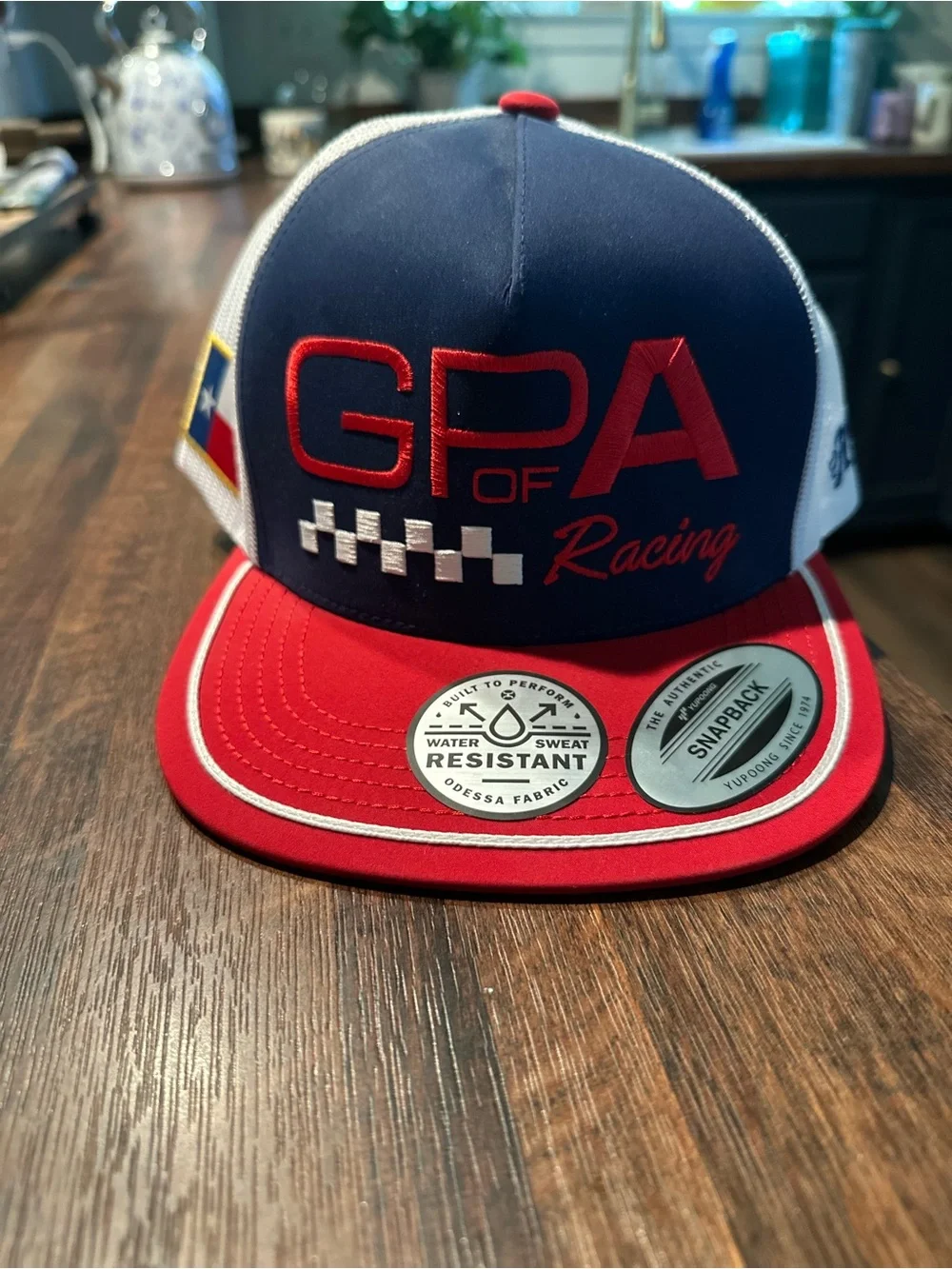 GPA Racing Snapback Hat from Indy car race in Arlington Texas March 2026